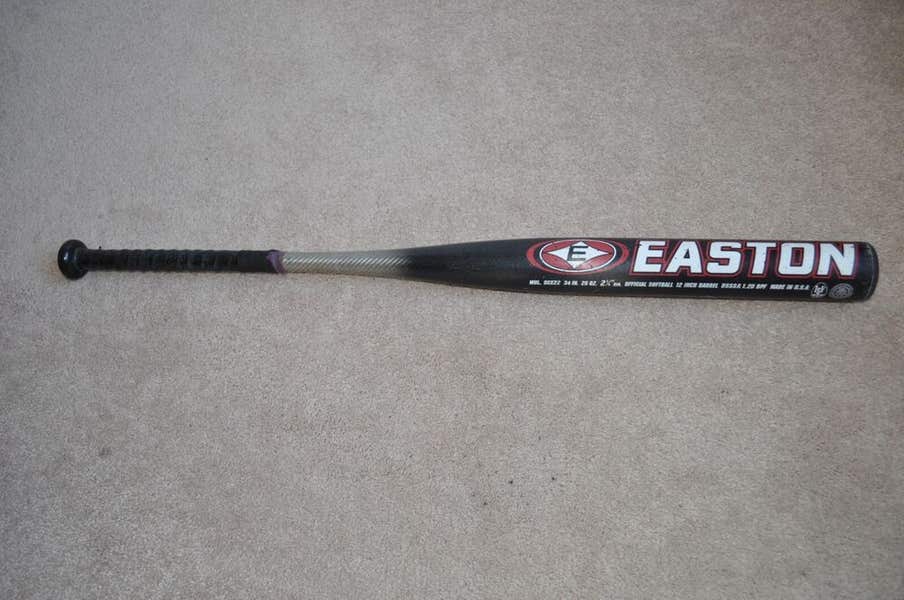 Batte Softball Easton Synergy Reveal SRV2 – Composite, 34 Pouces, 28 Oz – Occasion
