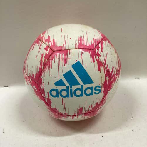 Used Adidas Pink 3 Soccer Balls