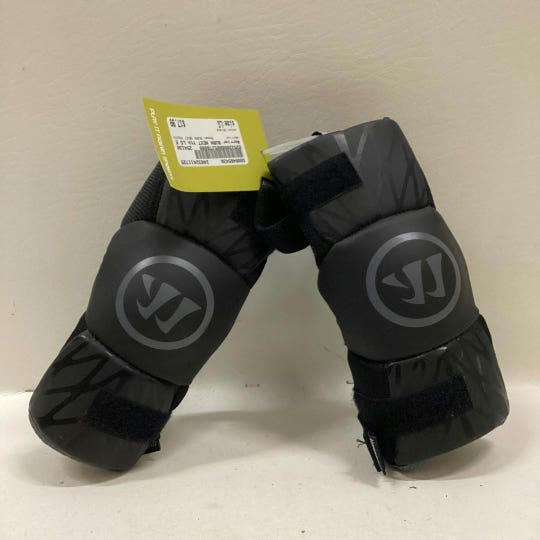 Used Warrior Burn Next Youth Lg Lacrosse Arm Pads And Guards