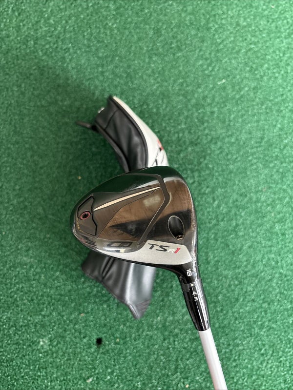 Titleist TSR1 18° Fairway TSP120 RFlex Shaft Used With Cover