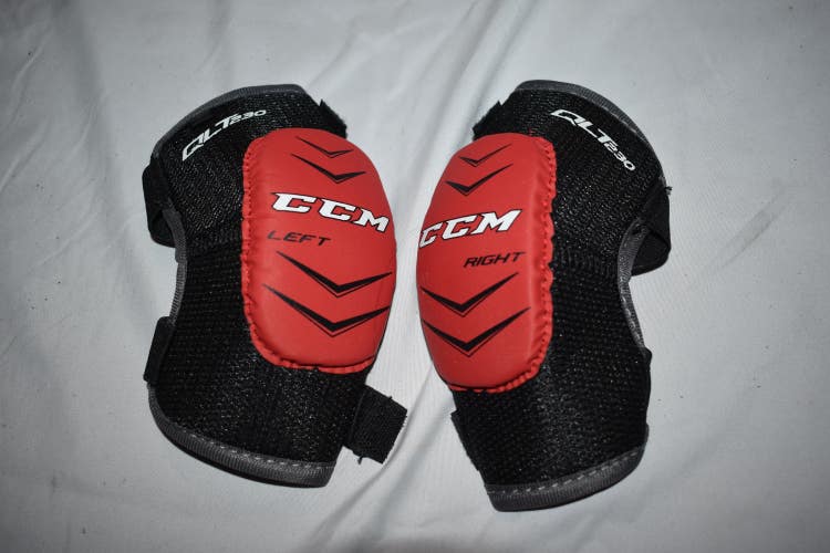 CCM QLT230 Hockey Elbow Pads, Youth Large - New Condition!