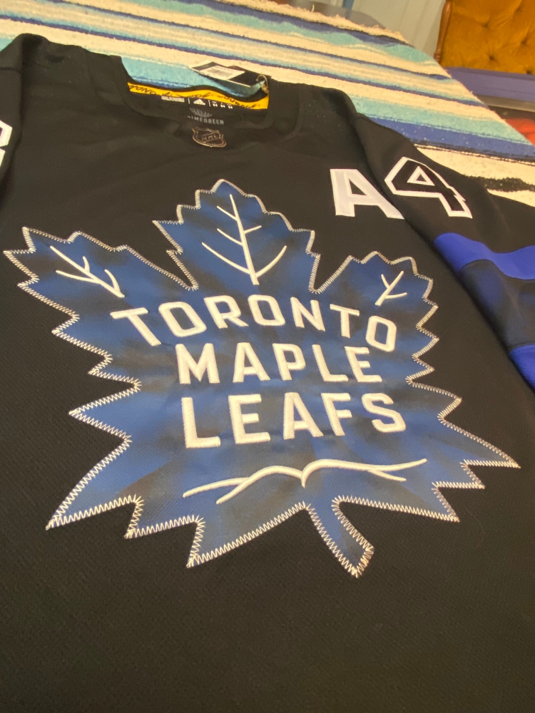 Adidas Authentic Toronto Maple Leafs x Drew house Alternate Jersey - Austin Matthews - 54
