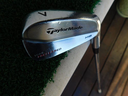 TaylorMade Tour Preferred MB Forged 7-Iron w/ KBS TOUR-V 110g Stiff Shaft