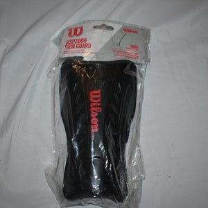 NEW - Wilson Soccer Shin Guards, Black, Youth