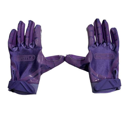 Used Battle Sports Football Receiver Gloves