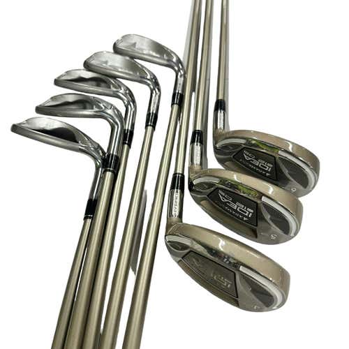 Used Adams Golf Idea A12 Os 4 Hybrid - Sw Ladies Flex Graphite Shaft Iron Sets