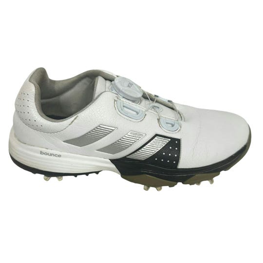 Used Adidas Bounce Boa Lace Junior Size 3 Golf Shoes