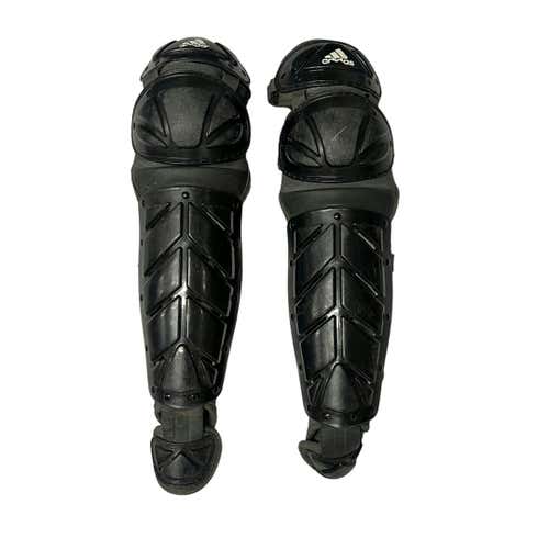 Used Adidas Captain Youth Catcher's Shin Guards