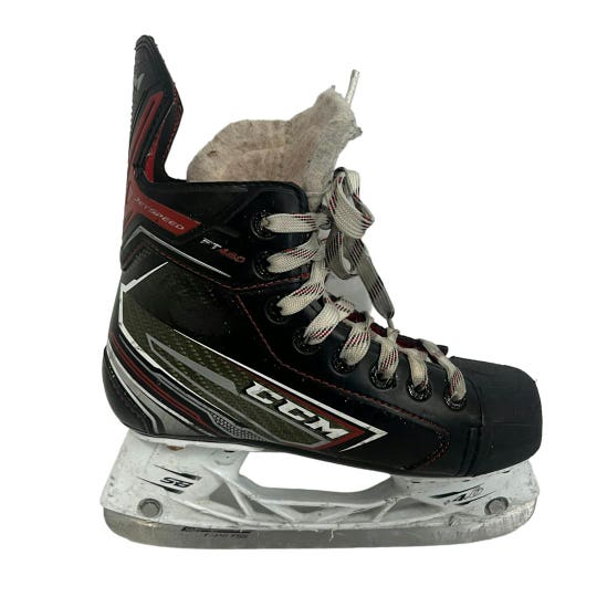 Used Ccm Jetspeed Ft460 Junior Size 1.5 Ice Hockey Skates