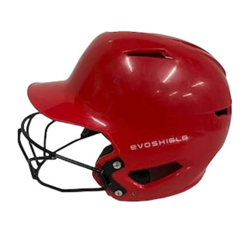 Used Evoshield Helmet W Mask L Xl Baseball And Softball Helmets