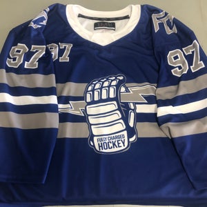 Fully Charged Hockey mens large game jersey