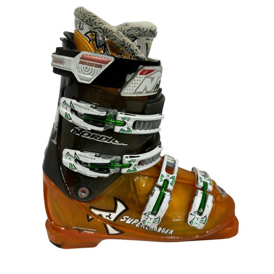 Used Nordica Supercharger 265 Mp - M08.5 - W09.5 Men's Downhill Ski Boots