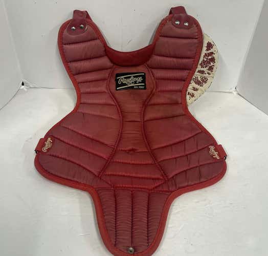 Used Rawlings Chest Protector Junior Catcher's Equipment