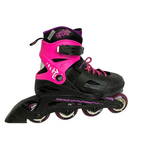 Used Rollerblade Performance Adjustable Size 2-6 Inline Skates - Rec And Fitness