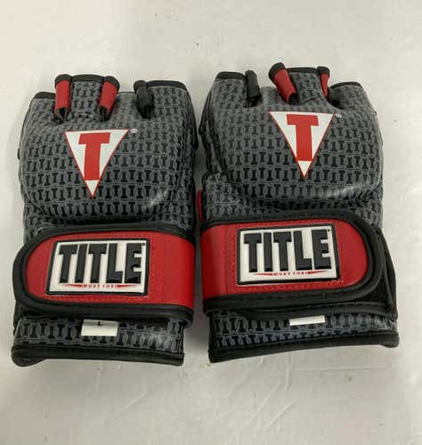 Used Title Large Martial Arts Gloves