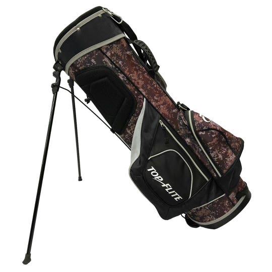 Used Top Flite Stand Bag Camo Golf Cart Bags