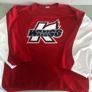 NEW Kalamazoo K-Wings goalie cut jersey