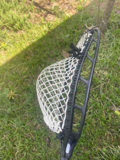 Used Goalie Stick - newly restrung, StringKing head and STX shaft
