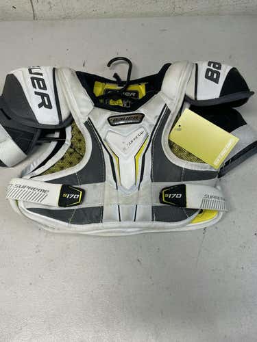 Used Bauer Supreme S170 Lg Hockey Shoulder Pads