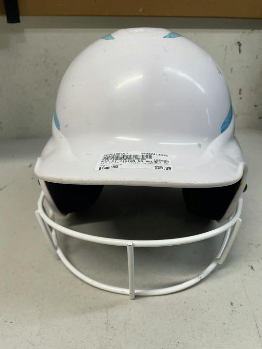 Used Rip-it Rip-it Vision Sb Helmet M L White Pink Md Baseball And Softball Helmets