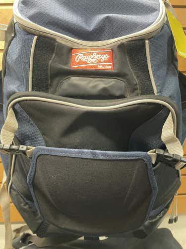 Used Rawlings Velo Backpack Baseball And Softball Equipment Bags