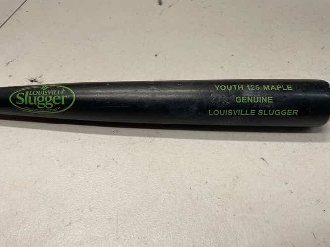 Used Louisville Slugger 125 Maple 28" Wood Bats