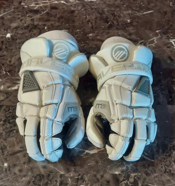 Used Maverik M5 Lacrosse Gloves 13"