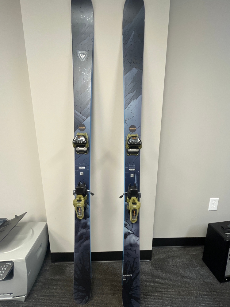192 Cm Rossignol black ops 98 and Marker Jester 16s