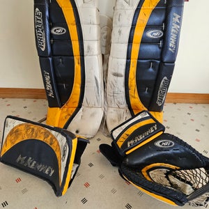 Used 29" Mckenney Goalie Leg Pads