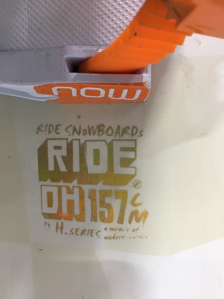 157 Ride OH DH Series Snowboard | SidelineSwap | Buy and Sell on