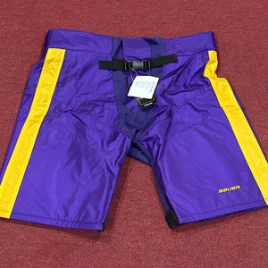 Purple New Bauer Pro Stock Pant Shell Item#MNS