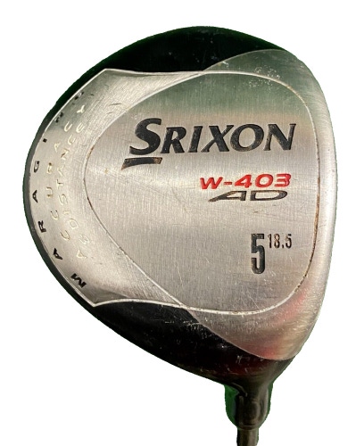 Srixon Golf 5 Wood W-403 AD Maraging 18.5 Degrees Men's RH 61g Stiff Graphite