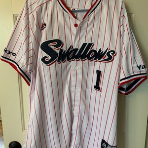 NPB Tokyo Yakult Swallows #1 Tetsuto Yamada Jersey