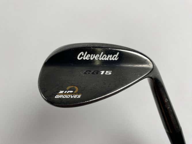 Cleveland CG15 Black Pearl 52* 10 Bounce Traction Wedge Steel Mens RH