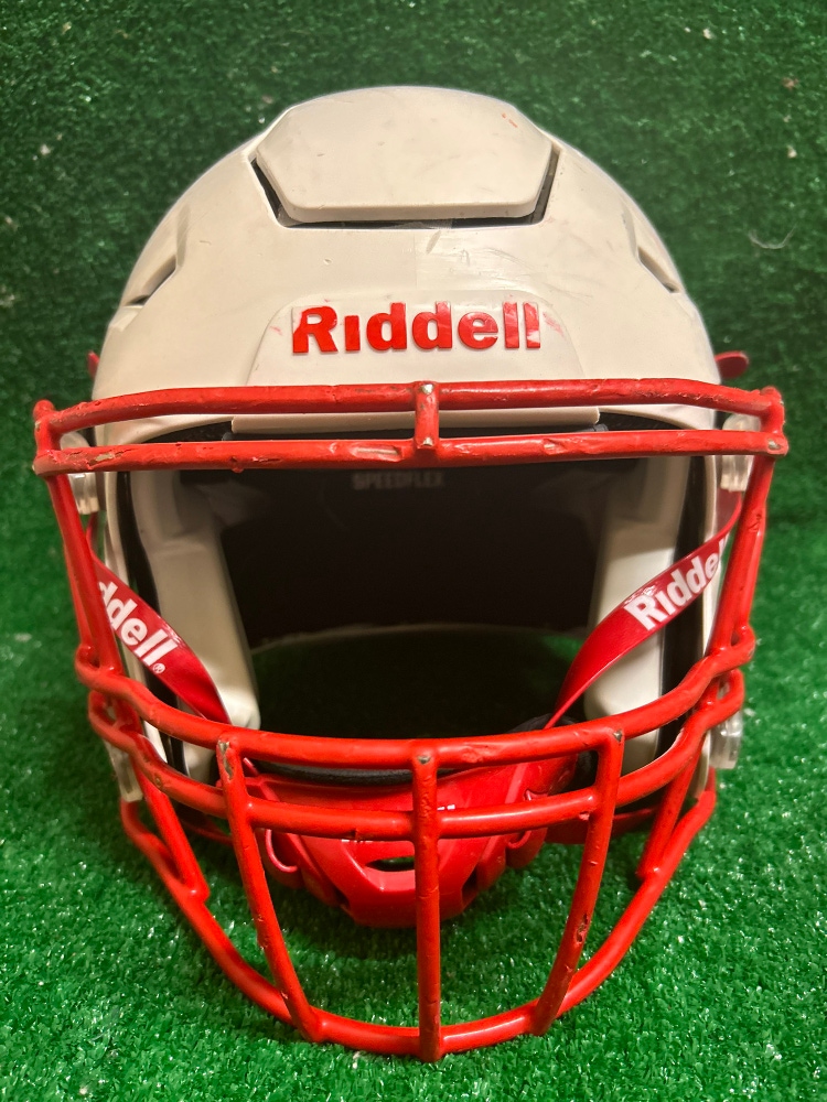 Adult Medium - Riddell Speedflex Football Helmet - White