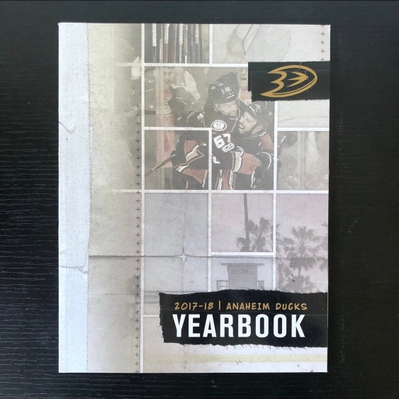 New 2017-2018 Anaheim Ducks NHL Yearbook Stanley Cup Champions Collector Book