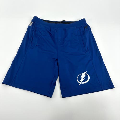 Brand New Blue Tampa Bay Lightning Fanatics Shorts | #TBL274 - TEAM ISSUED