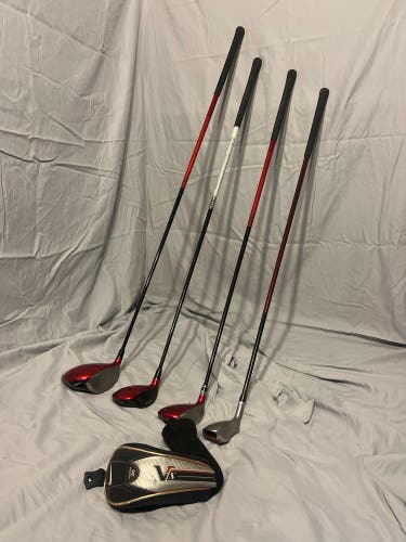 Nike VRS Driver, 3 & 5 Woods, And 4 Hybrid