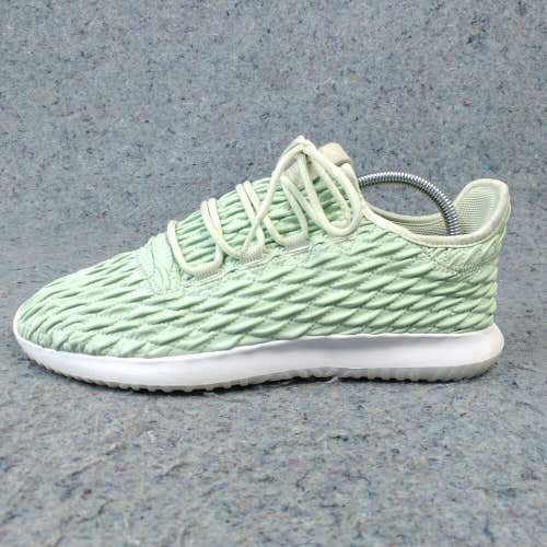 Adidas Tubular Shadow Womens 10 Running Shoes Linen Green Low Top Trainer BB8867