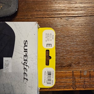 Superfeet Hockey insoles skate size 9 to 10