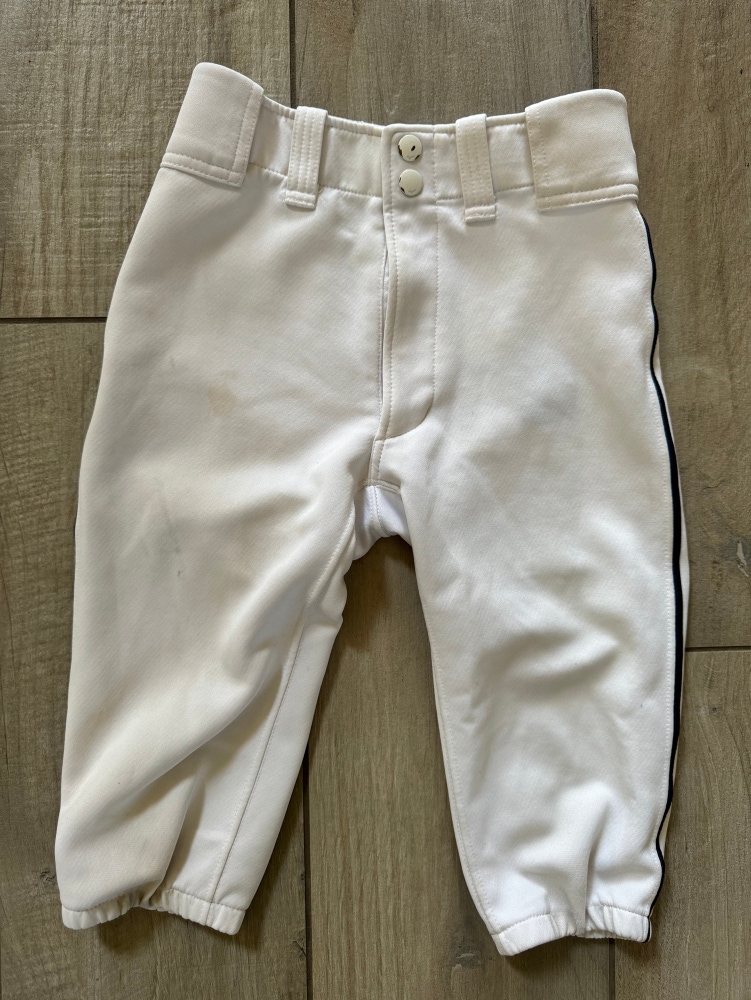 White Used Medium Mizuno Game Pants