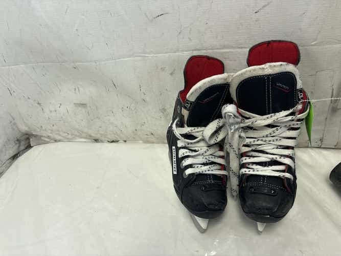 Used Bauer Vapor X300 Youth 10.0 R Ice Hockey Skates