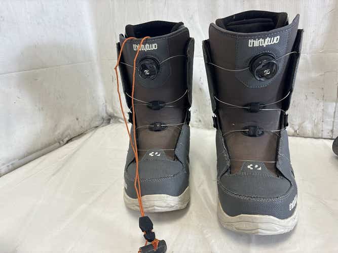 Used 2015 Thirtytwo Stw Boa Size 10 Men's Snowboard Boots