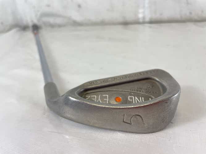 Used Ping Eye 2 Orange Dot 5 Iron Steel Shaft Individual Iron 37"