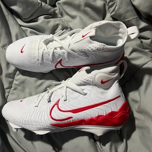 Red Men's Metal High Top Alpha Huarache NXT  Size 11.5