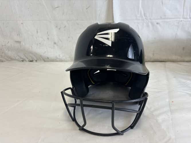 Used Easton Z5 Gloss 6 3 8 - 7 1 8 Jr Softball Batting Helmet W Mask