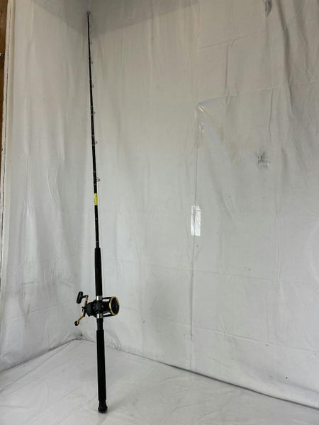 Used Daiwa Sealine-x 50hv Reel W Beef Stick 6'6 Fishing Rod