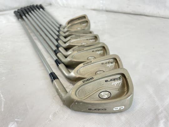 Used Cobra Lady Oversize 3i-sw Ladies Flex Graphite Shaft Golf Iron Set Irons