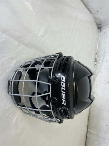 Used Bauer Prodigy Youth 6 - 6 5 8 Hockey Helmet W Cage - Hecc Cert Through 2025