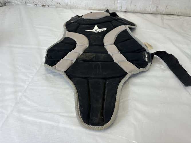 Used All-star Cp79ls League Series Youth Baseball Catcher's Chest Protector Age 7-9